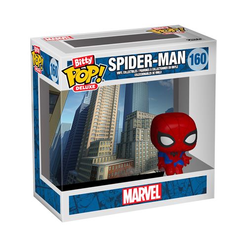 Funko Figurine Bitty Pop Deluxe Marvel Spider Man Cityscape - vue 2