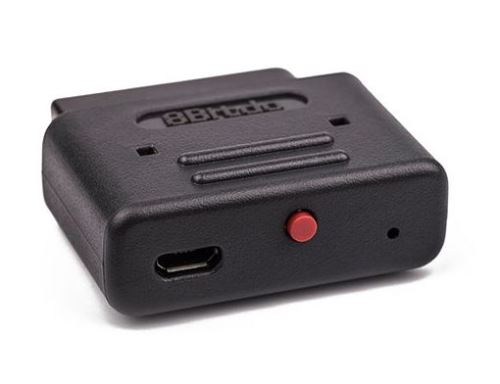 Mini adaptateur r&eacute;tro 8bitdo Noir pour SNES