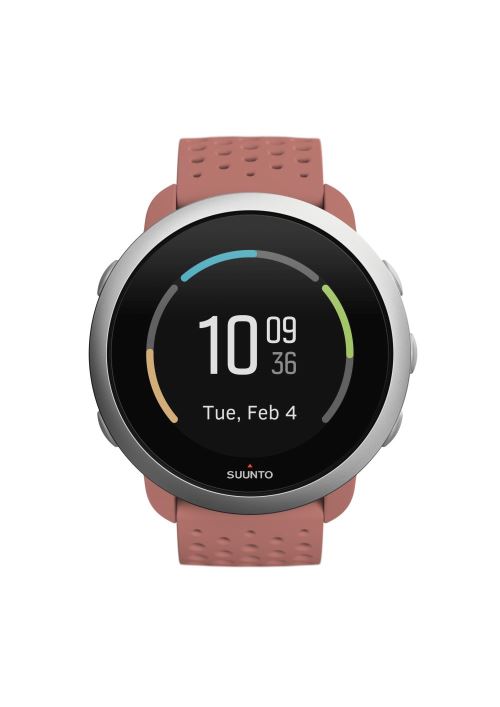 Montre connectée Suunto 3 20 mm Rouge granit
