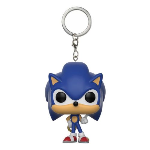 Figurine porte clés Funko Pop Games Sonic avec anneau