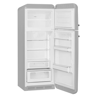 Réfrigérateur congélateur en haut Smeg FAB30RSV6 Gris