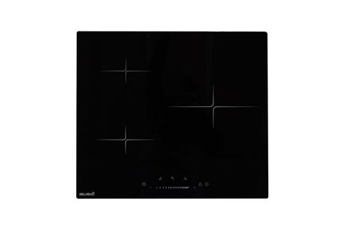 Non Communiqué Noir Beldeko Plaque Induction 3 Feux Slider Booster - Foyer Xl Marque Française