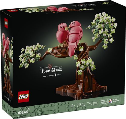LEGO® Ideas 21365 Les oiseaux amoureux Exclusivité Fnac - Lego Ideas