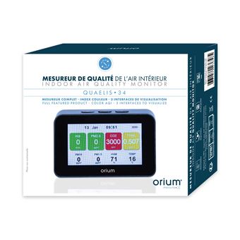 Moniteur d'air Orium Quaelis 34 Noir