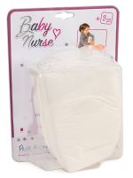 Pack de 4 Couches Baby Nurse Smoby