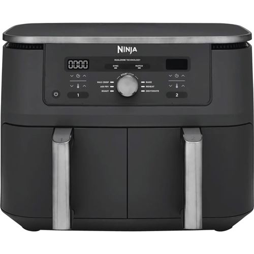 Friteuse Sans Huile Ninja Foodi Max Dualzone 9,5L Dz400Eu Gris Anthracite