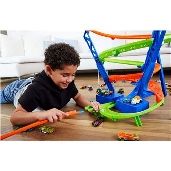 Hot Wheels®-Circuit avec 5 zones de carambolage et propulseur Hot Wheels®-Circuit avec 5 zones de carambolage et propulseur
