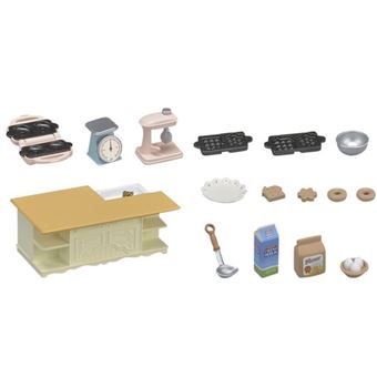 Playset Sylvanian Families 5442 Le meuble de cuisine et accessoires