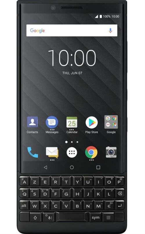 BlackBerry Key2 - 4G smartphone - double SIM - RAM 6 Go / Internal Memory 64 Go - microSD slot - Écran LCD - 4.5\