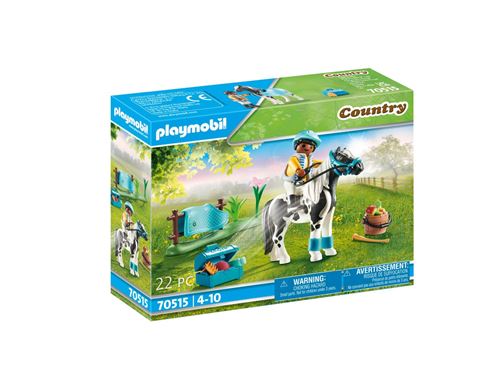 Playmobil Country 70515 Cavalier Et Poney Lewitzer
