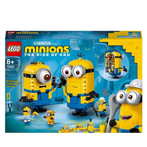 LEGO® Minions 75551 Les maxi-figurines Minions et leurs repaires