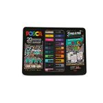 Mallette 20 marqueurs Posca Doodle