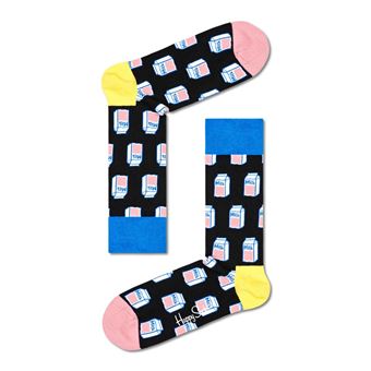 Chaussettes hautes et mi-bas Happy Socks Milk Taille 41-46