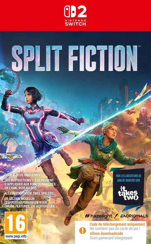 Bandai Namco Split Fiction Code In A Box Nintendo Switch 2