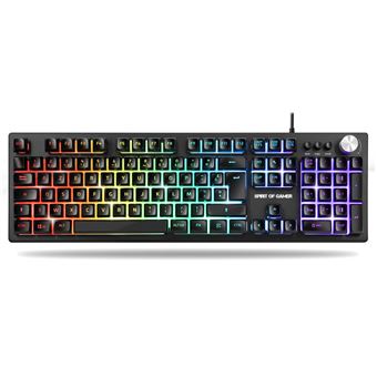 Clavier Spirit Of Gamer Pro K7 Noir