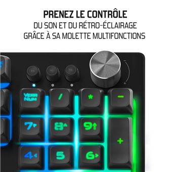 Clavier Spirit Of Gamer Pro K7 Noir