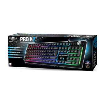 Clavier Spirit Of Gamer Pro K7 Noir