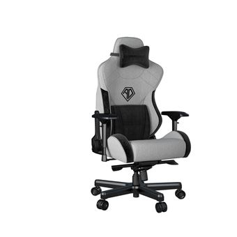 Chaise gaming Andaseat T-Pro Gris et Noir