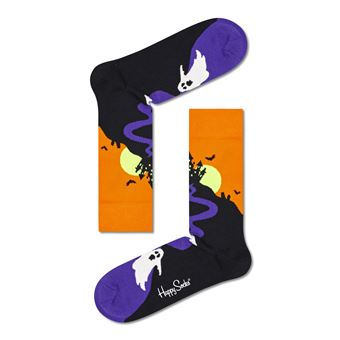 Chaussettes hautes et mi-bas Happy Socks Halloween Ghost Taille 36-40