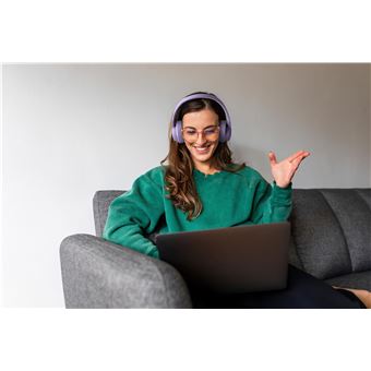Casque Sans Fil JBL Tune 770NC - Réduction Bruit Active 70h Autonomie - Violet