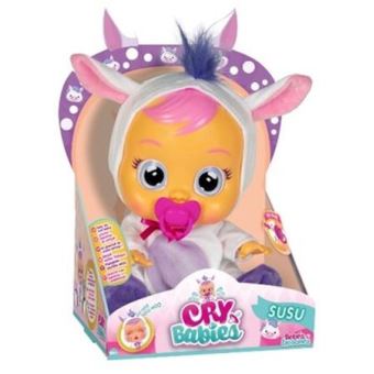 Poupée Cry Babies IMC Toys Susu poney Blanc