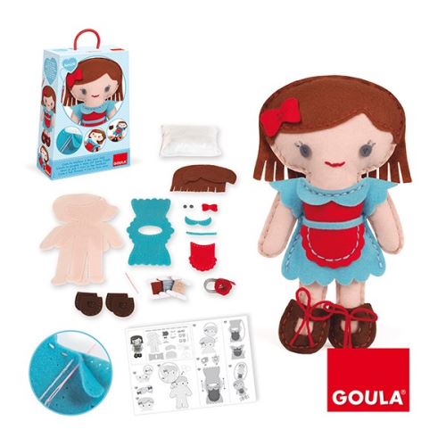 Kit créatif Goula Annick Couds ta poupée