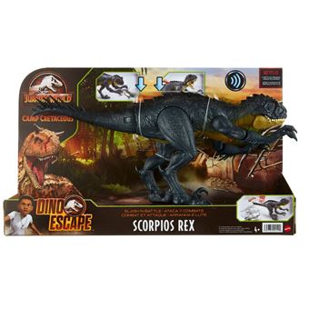 Dinosaure Jurassic World Carnotaurus Toro Marron - Figurine de