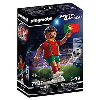 Playmobil 71127 Joueur de football Portugais