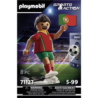 Playmobil 71127 Joueur de football Portugais