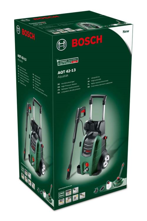 Bosch 06008A7302 AQT 42-13 Nettoyeur Haute-Pression 1 900 W, 2e Génération, dans Coffret
