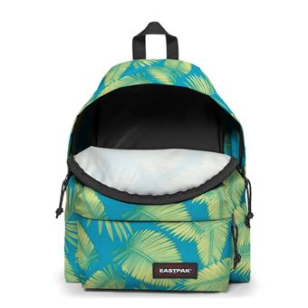 Sac à dos Eastpak Padded Feuilles Bleu et Vert