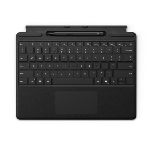 Clavier Microsoft Signature Noir + Stylet Slim Pen 2 pour Surface Pro