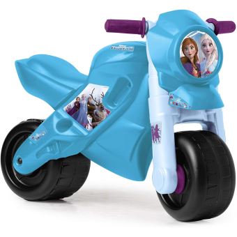 Vehicule Pour Enfant Feber Match La Reine Des Neiges 2 Bleu Porteur Achat Prix Fnac