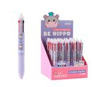 ITOTAL STYLOS EFFAÇABLES 4 EN 1 HIPPO