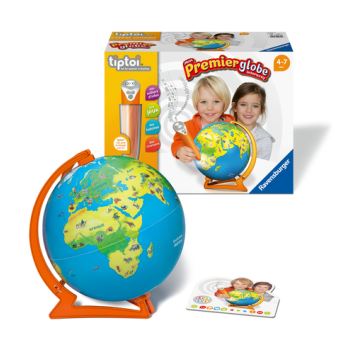 Coffret complet Tiptoi® Lecteur interactif + Mon 1er Globe Ravensburger