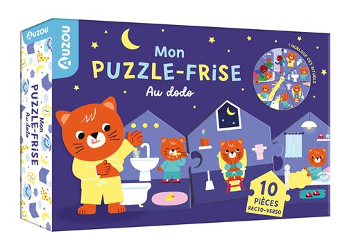 Jeu D'Éveil Auzou Mon Puzzle Frise Au Dodo