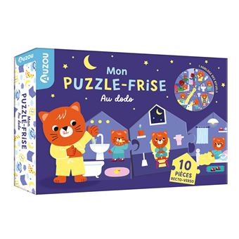 Jeu d'éveil Auzou Mon puzzle frise au dodo