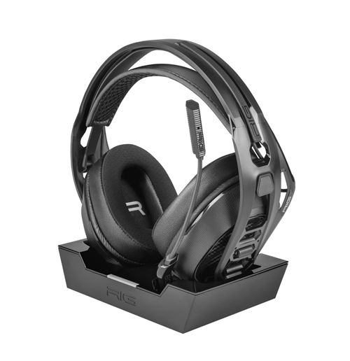 Casque Gaming Sans Fil Pour Xbox Series X/S/Xbox One/Pc Nacon Rig 800 Pro Hx Noir Et Station D'Accueil