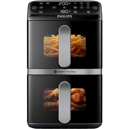 Friteuse Sans Huile Philips 4000 Series Vertical Duo 10 L Na461/00