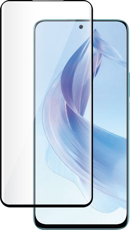 Protection d'écran 2,5D en verre trempé BigBen Connected pour Honor 90 Lite GRS Transparent + SmartFrame