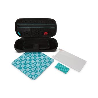 Etui de protection Turquoise PowerA pour Nintendo Switch Lite Damier Pokémon