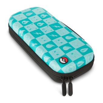 Etui de protection Turquoise PowerA pour Nintendo Switch Lite Damier Pokémon