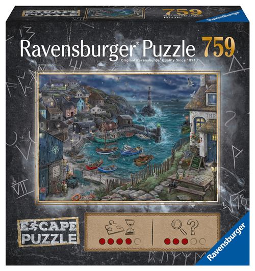 Puzzle Ravensburger Escape Le phare 759 pièces État correct -  reconditionné disponible sur Fnac