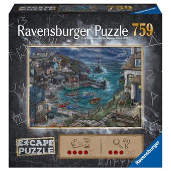 Puzzle Ravensburger Escape Le phare 759 pièces