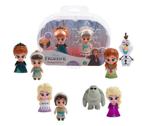 Pack 2 figurines lumineuses Giochi Preziosi La Reine des Neiges 2 Modèle aléatoire