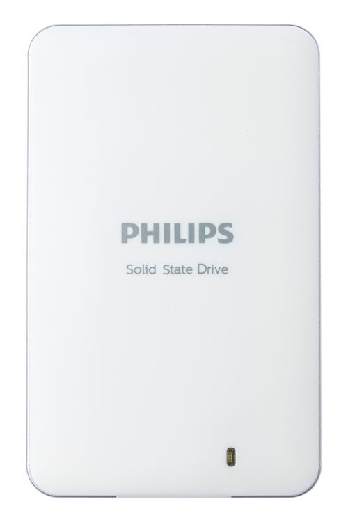 Disque SSD Externe Philips 480 Go Blanc laqué