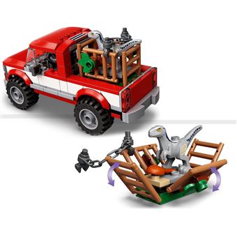 LEGO® Jurassic World™ 76946 La capture des Vélociraptors Beta et Blue
