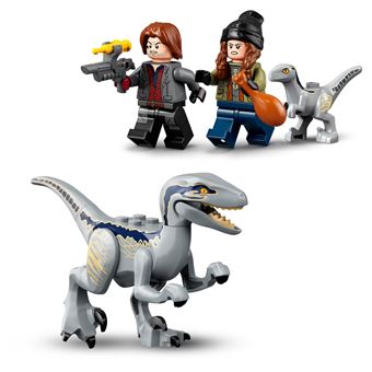 LEGO® Jurassic World™ 76946 La capture des Vélociraptors Beta et Blue