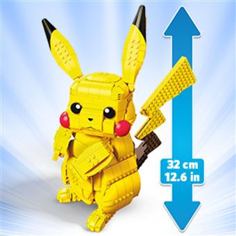 Jeu de construction Mega Bloks Pikachu géant à construire Jaune