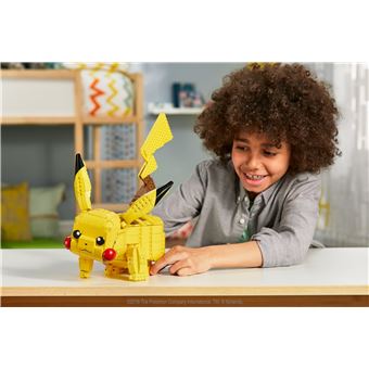 Jeu de construction Mega Bloks Pikachu géant à construire Jaune